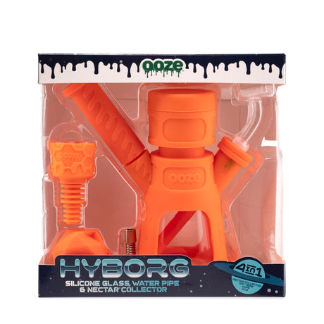Ooze Clobb Silicone / Glass 4-in-1 Hybrid Water Pipe - WP3540