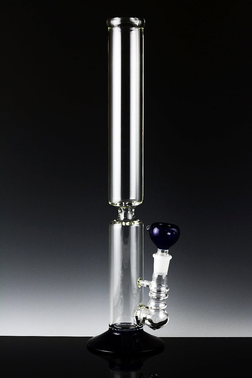 (US Made) Large Stemless Straight GoG Water Pipe - WP482 – Primate Glass