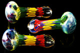 Color Changing Rasta Glass Pipe 2