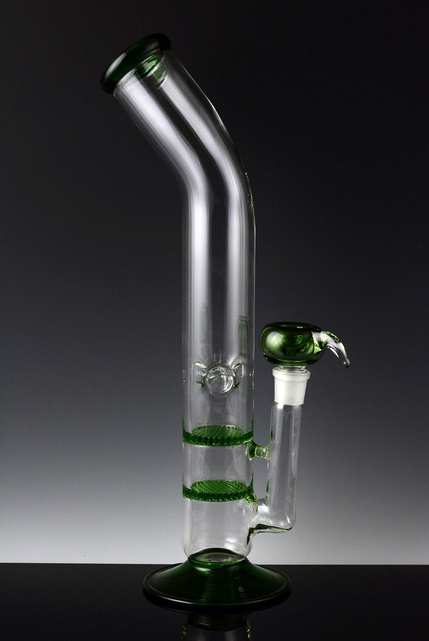 (US Made) Large Stemless GoG Water Pipe with Double Honeycomb - WP379 ...