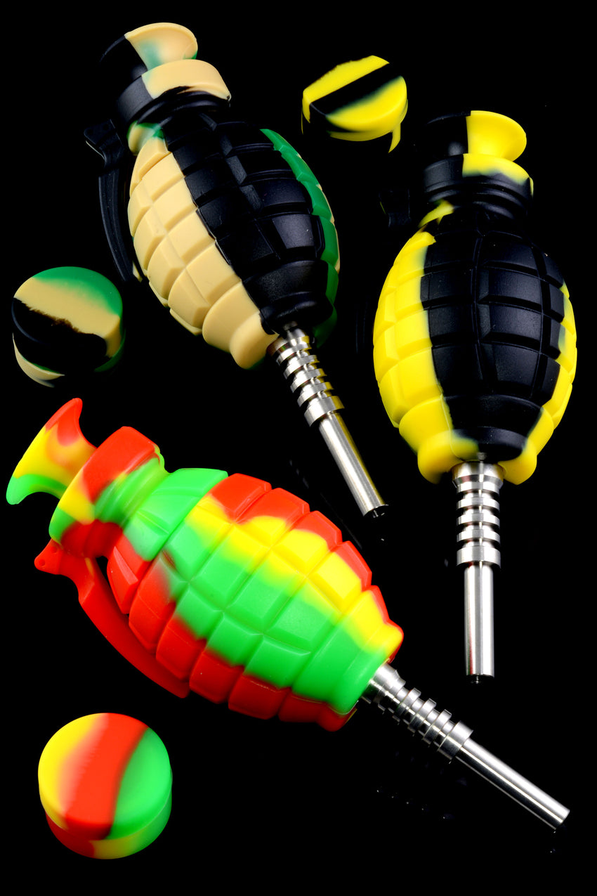Grenade Silicone Nectar Collector Kit - B1039