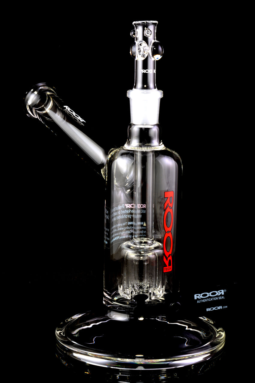 RooR Tech Glass on Glass Bubbler with Chamber Perc - B1280