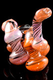 (Mix) Color Changing Quadruple Chamber Sherlock Glass Bubbler - B1365