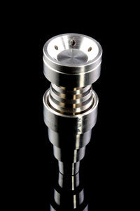 (US Made) Male/Female Multi Size Domeless Titanium Nail with Cap - BS393