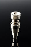 (US Made) Male/Female Multi Size Domeless Titanium Nail with Cap - BS393