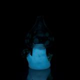 (US Made) Siriusly Shrooms UV Reactive Bubble Cap - BS594