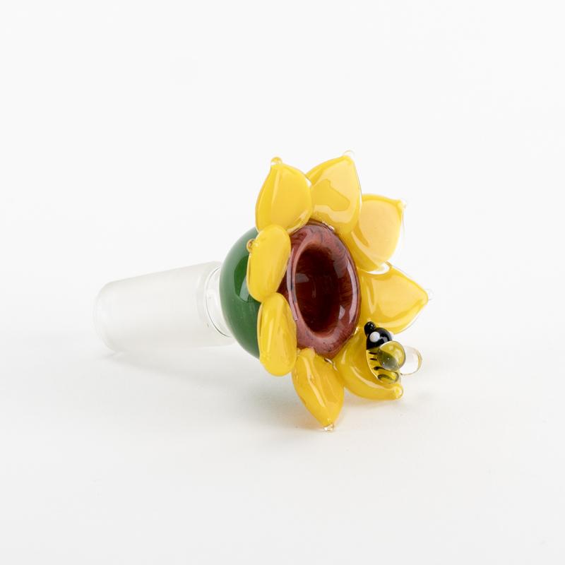 (US Made) 14.5mm Male Sunflower Bowl - BS652