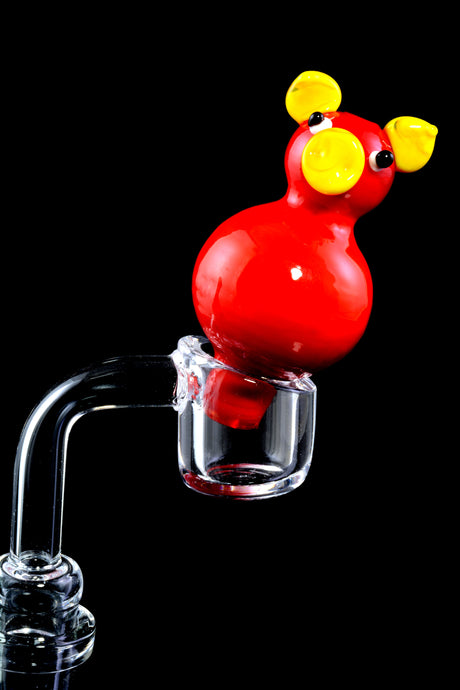 Glass Pig Bubble Carb Cap - BS696