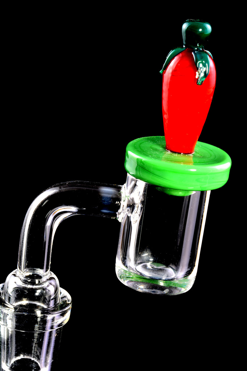 Glass Chili Pepper Carb Cap - BS794