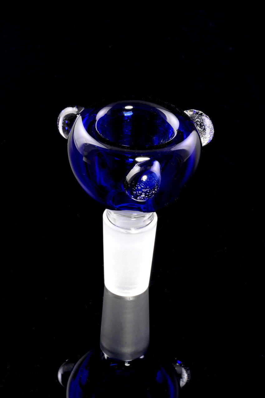 14.5mm Male Colored Glass on Glass Bowl - BS728