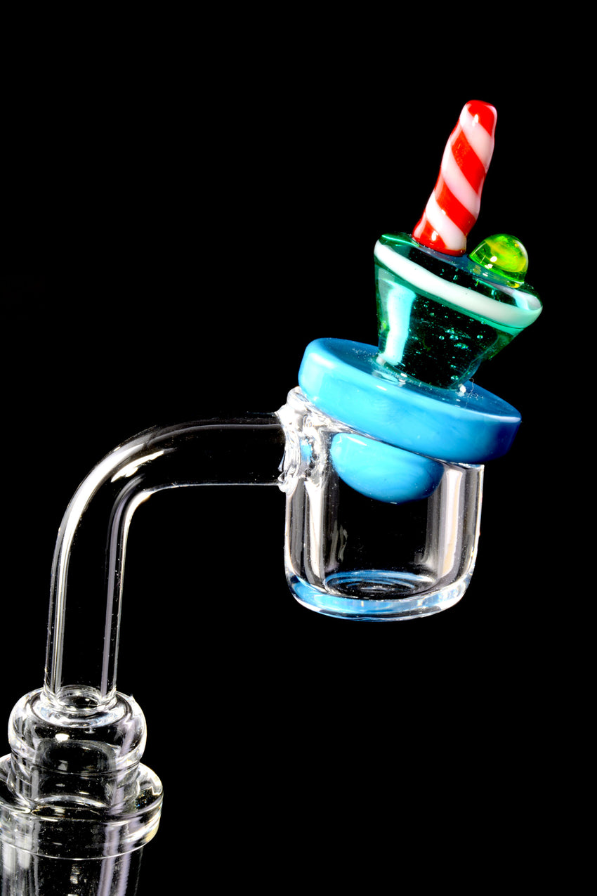 Glass Cocktail Carb Cap - BS730