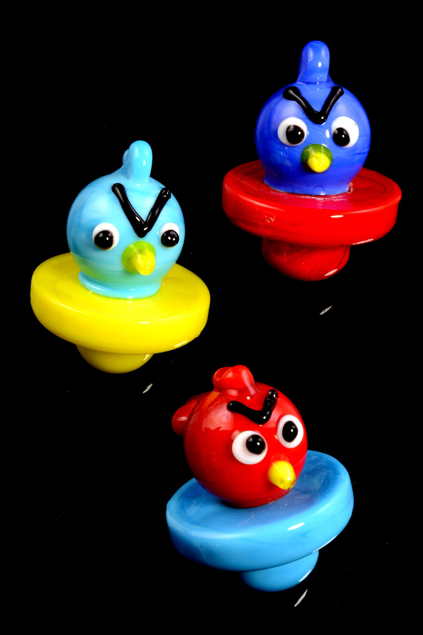 Glass Angry Bird Carb Cap - BS732
