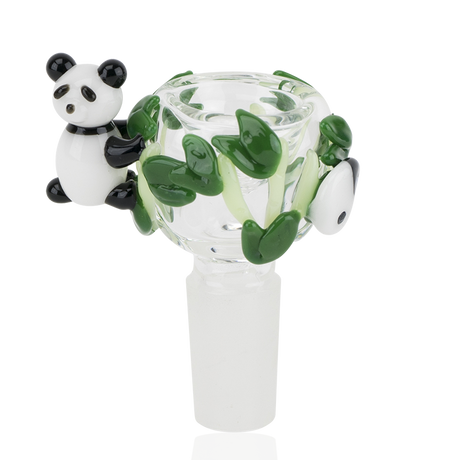 (US Made) 14.5mm Male Panda Cub Bowl - BS763