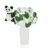 (US Made) 14.5mm Male Panda Cub Bowl - BS763