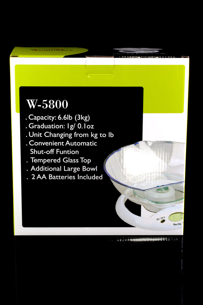 WeighMax Digital Kitchen Scale (6.6lb x 1g) - DS159