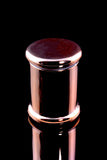 Small Colored Glass Jar - J0189