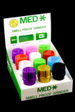 (US Made) MedTainer Smell Proof Grinder Jar - J0131