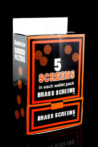 Brass Pipe Screens Box - M0128