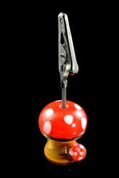 (US Made) Mushroom Alligator Clip - M0302