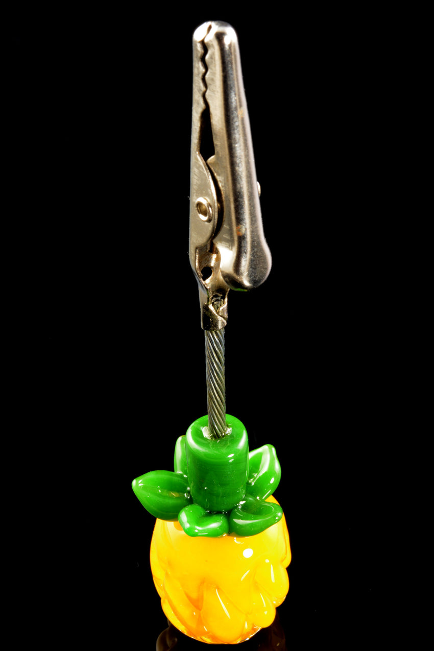 (US Made) Pineapple Alligator Clip - M0305