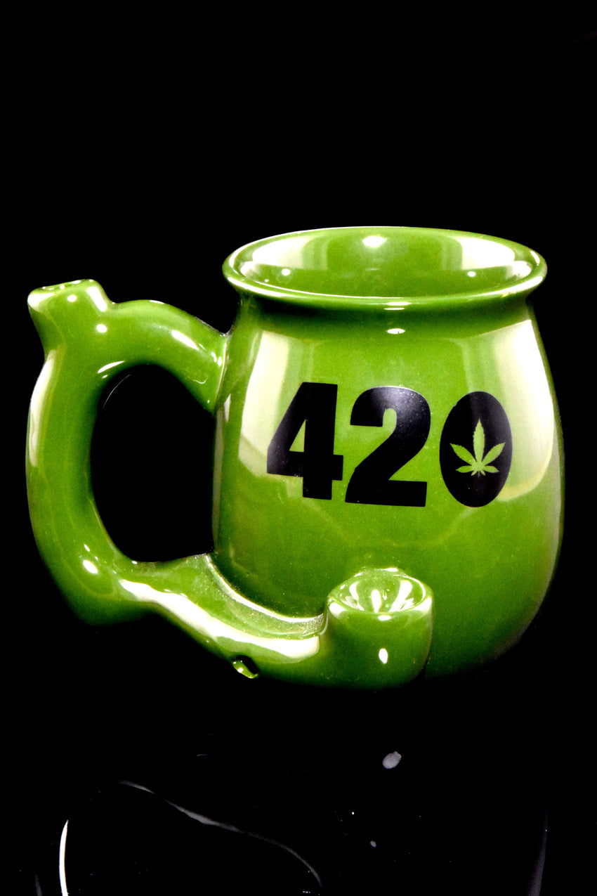 11oz Ceramic Mug Pipe - M0390