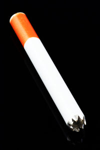 Large Metal Cigarette Bat with Teeth - MP154