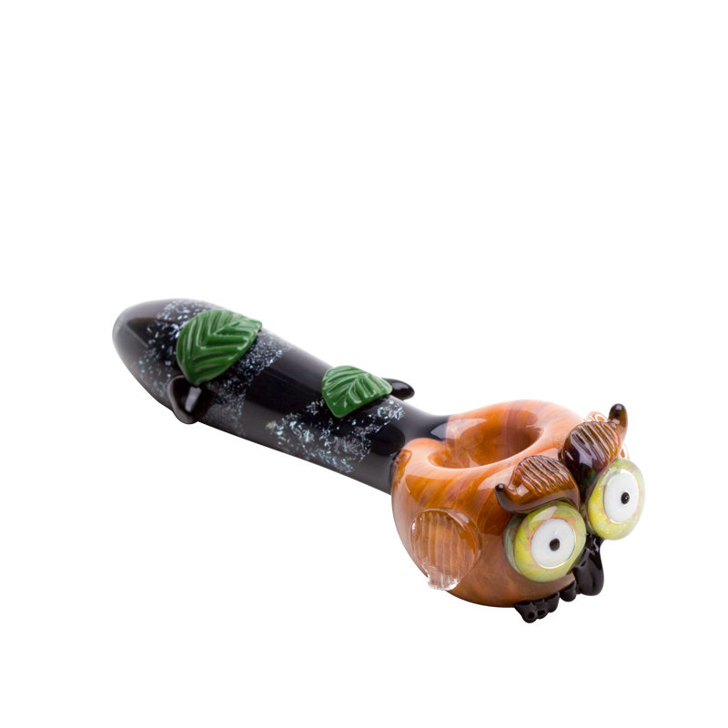 (US Made) Owl Spoon Pipe - P1600