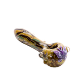 (US Made) 4.5" Viola Butterfly Small Spoon Pipe - P1683