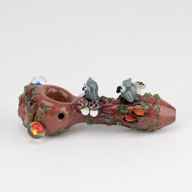 (US Made) Hootie's Forest Small Spoon Pipe - P2204