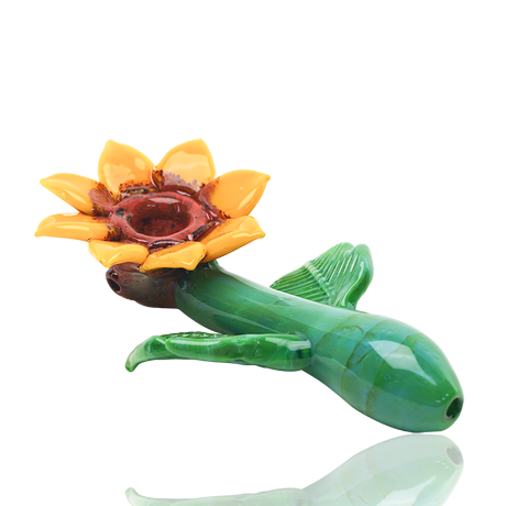 (US Made) 5.5" Sunflower Sherlock Pipe - P2254