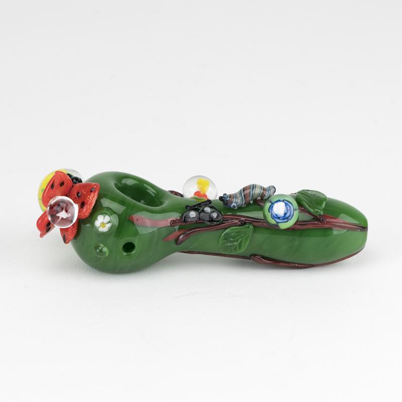 (US Made) Small Garden Critters Spoon Pipe - P2392