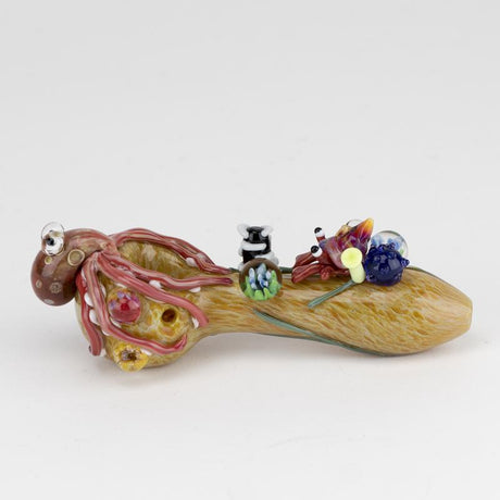 (US Made) 4.5" Small Kraken Spoon Pipe - P2395