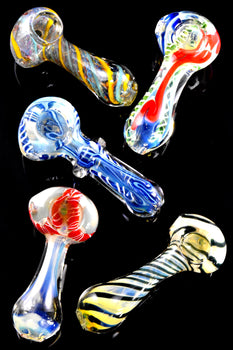 (Mix) Small Color Changing Glass Pipe - P2433