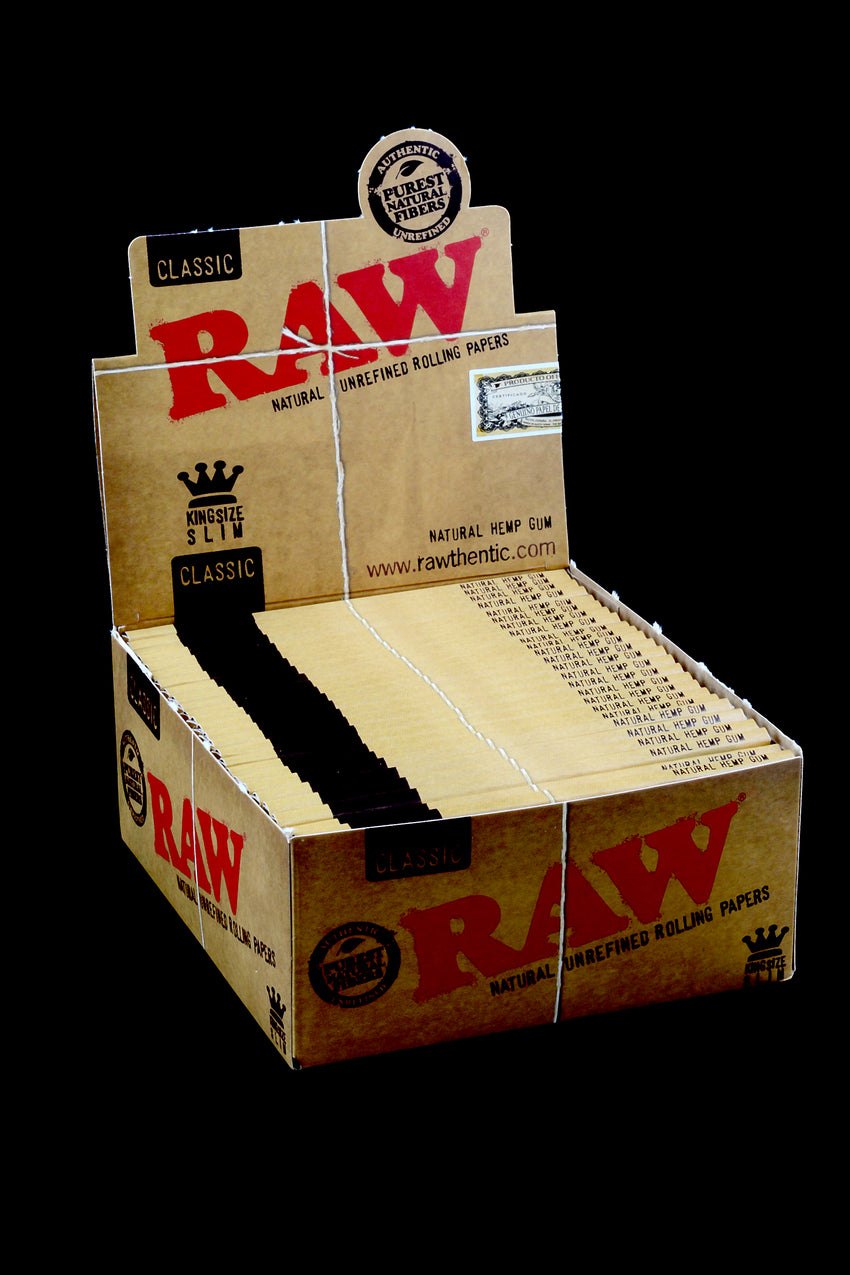 Raw King Size Slim Rolling Papers - RP129