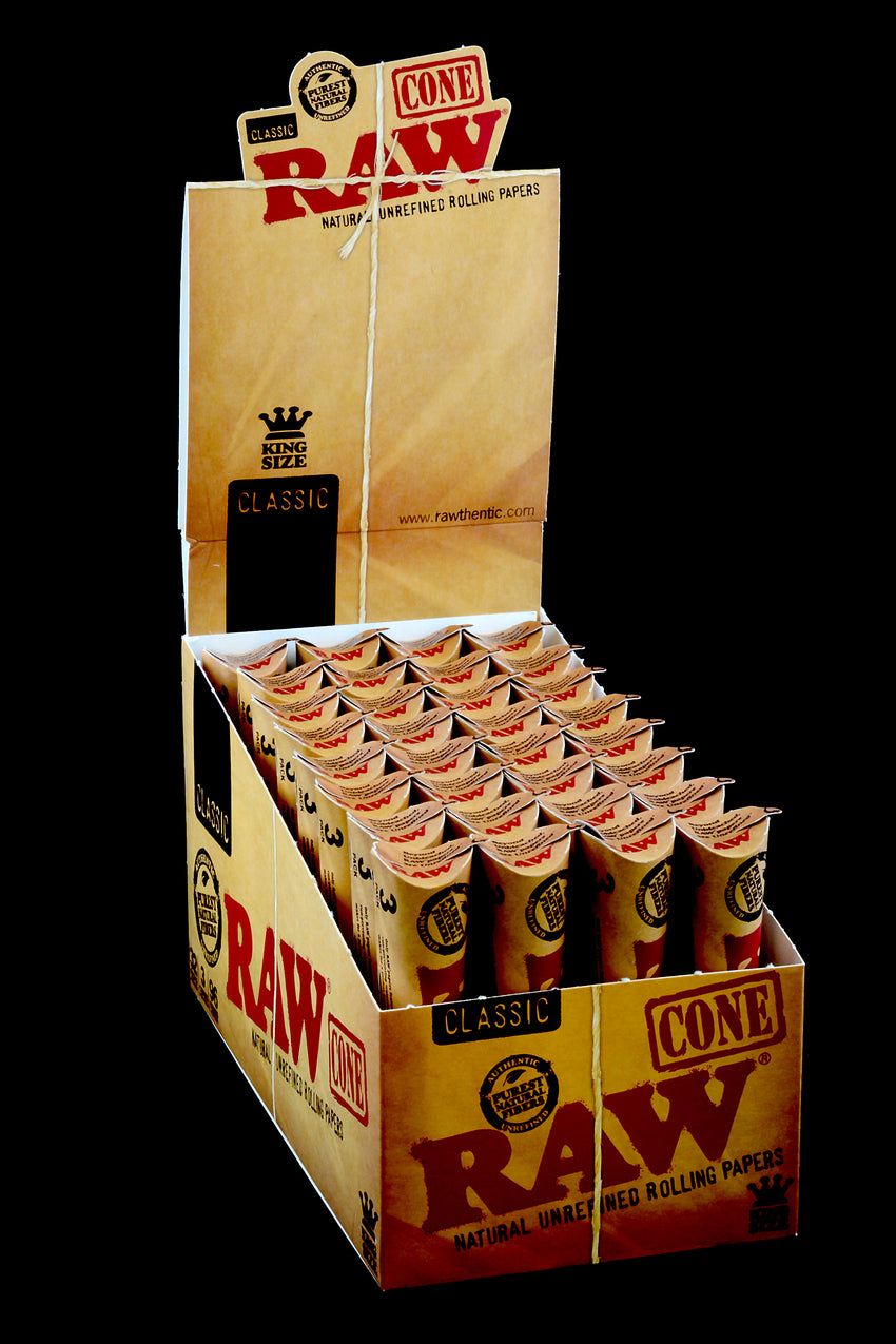 Raw Rolling Paper Cones King Size - RP148