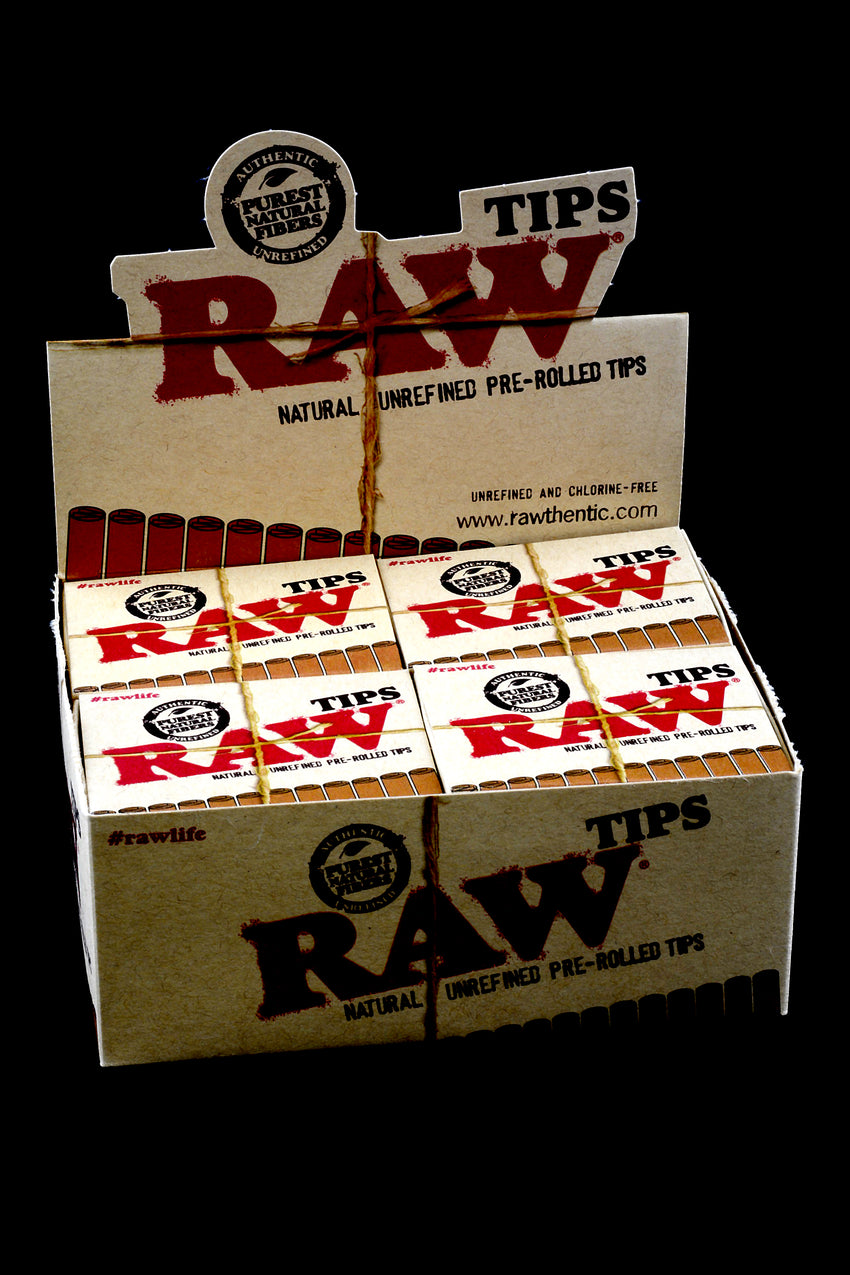 Raw Organic Pre-Rolled Tips - RP161