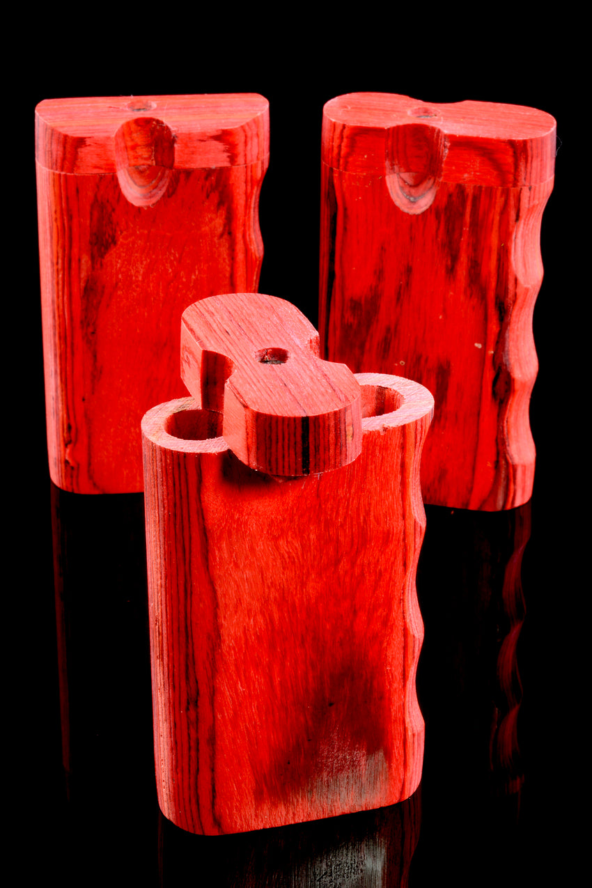 Small Red Single Grip Dugout - W0190
