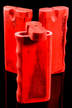 Large Red Dugout with Double Grip - W0196