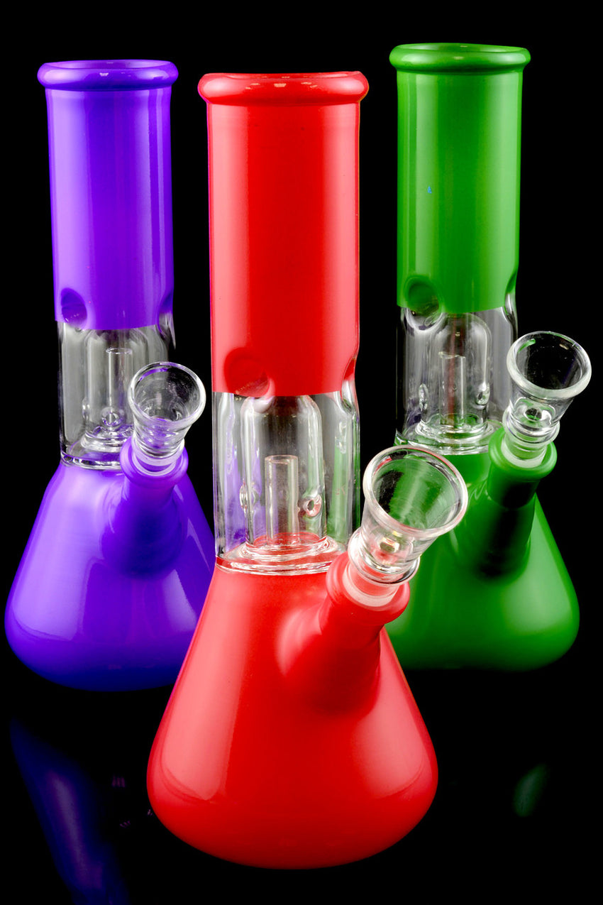 Small Painted GoG Water Pipe with Dome Perc - WP1080
