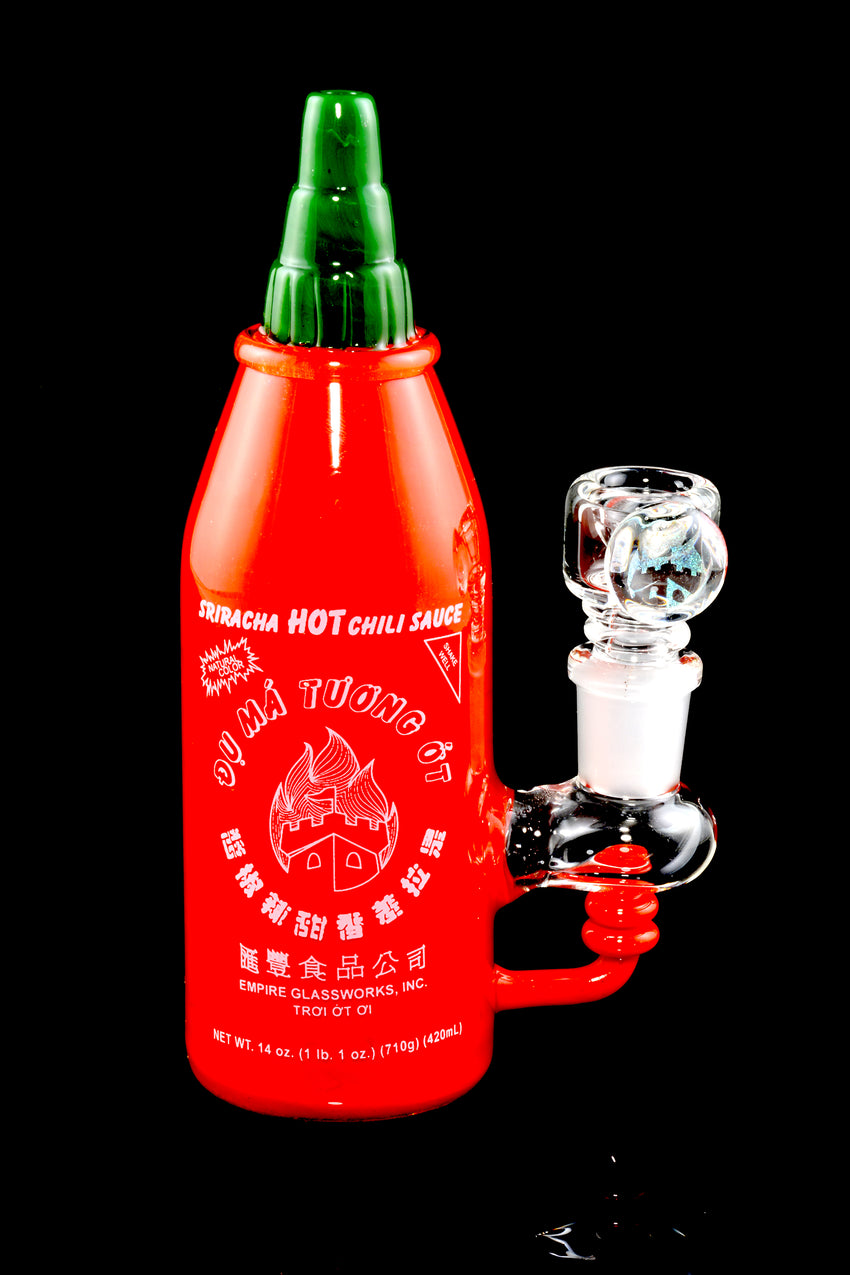 (US Made) Sriracha Bottle Mini Rig - WP1458