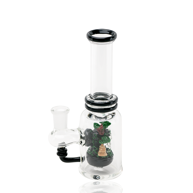 (US Made) 7" Zen Bonsai UV Reactive Mini Beaker (No Bowl) - WP1838