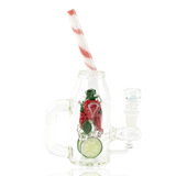 (US Made) Strawberry Cucumber Detox Mini Rig - WP2424