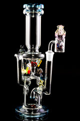 (US Made) "Under the Sea" UV Reactive Recycler Dab Rig - WP2425