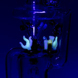 (US Made) "Under the Sea" UV Reactive Recycler Dab Rig - WP2425