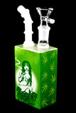 Small Stemless GoG Square Decal Water Pipe - WP2467