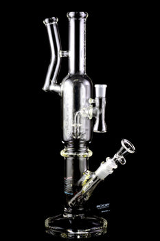 RooR Eleven Thirty Mini Straight Shooter 7mm Thick Glass on Glass Water Pipe - WP2488