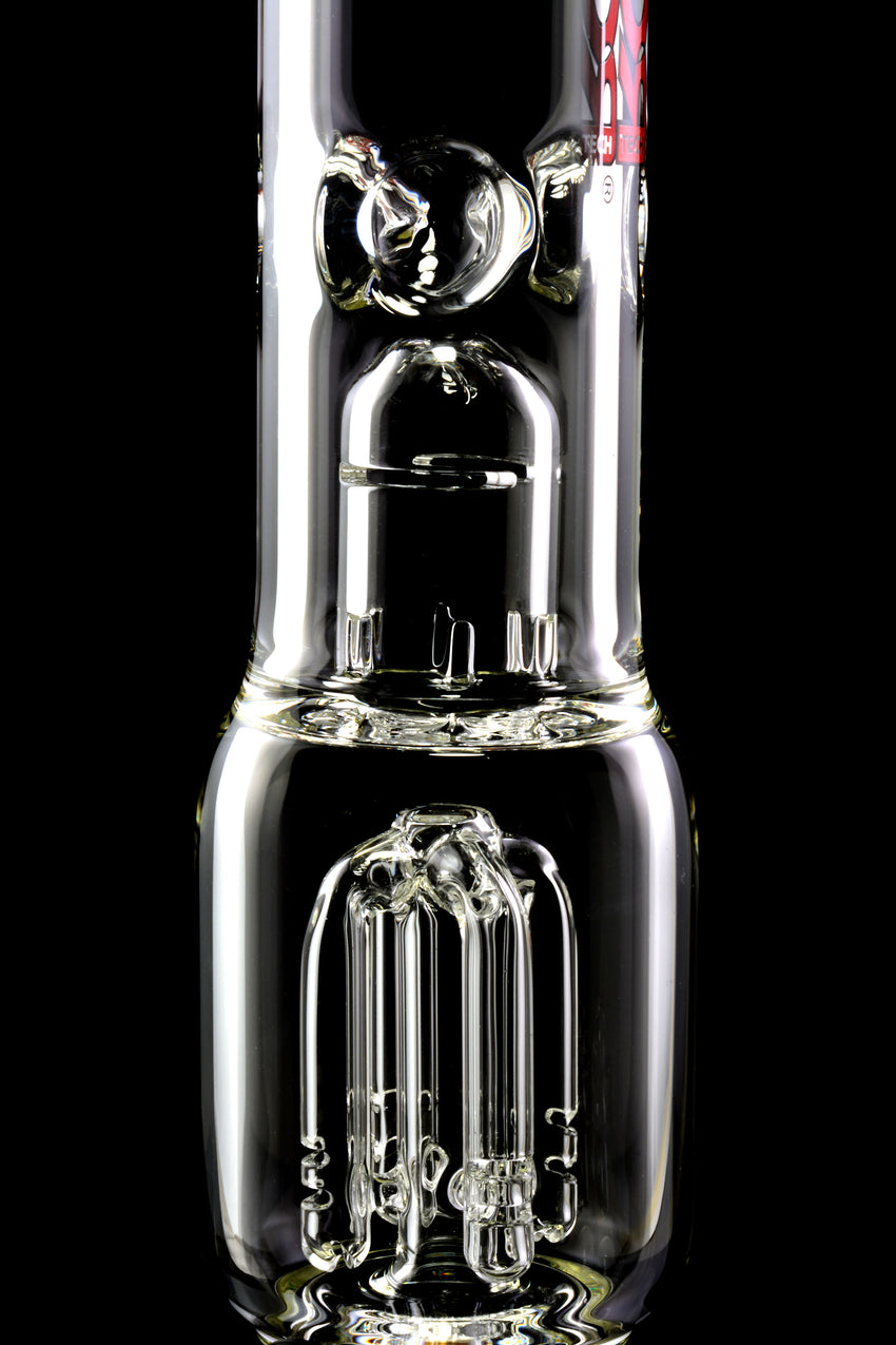 RooR Tech Bubble Base 5mm Thick Glass on Glass Water Pipe with Tree Perc - WP2493