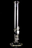 RooR Tech 18" GoG 5mm Thick Straight Shooter Water Pipe with Showerhead Perc - WP2500