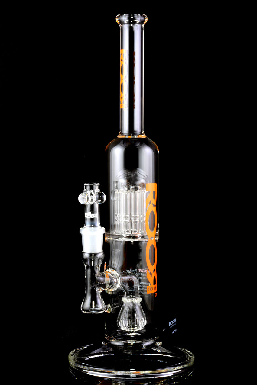RooR Tech GoG Straight Shooter Water Pipe with Tree to Showerhead Perc- WP2504