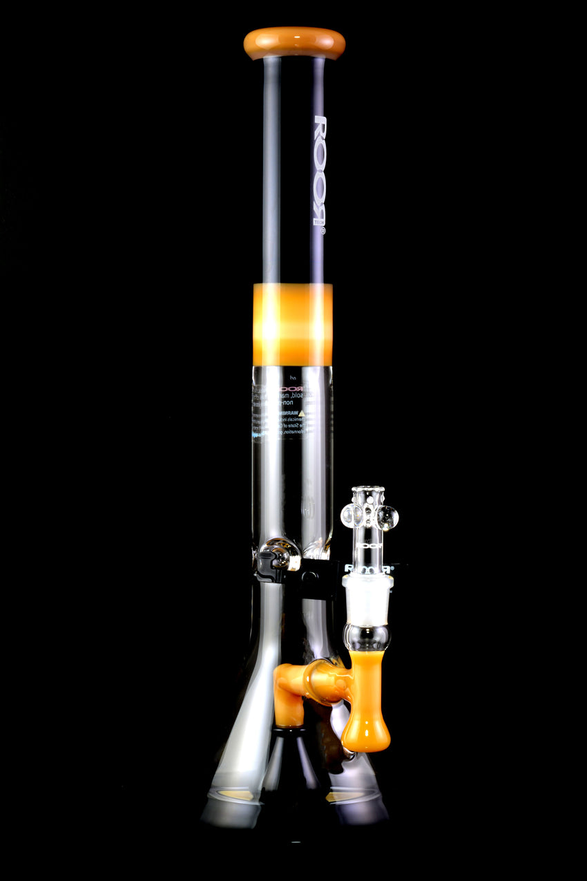 RooR Tech 18" Multicolor 5mm Thick GoG Beaker Water Pipe with Perc - WP2508